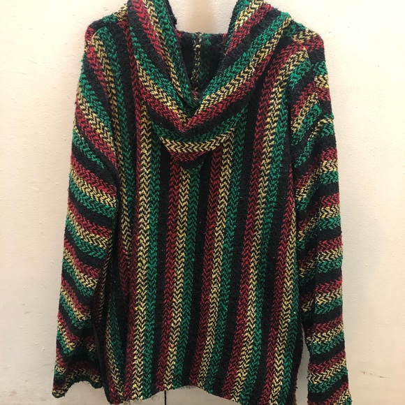 Striped hoodie sweater - Picture 2 of 2